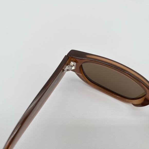 Magda Butrym | Cat Eye Sunglasses in Brown Silver & Brown *AS IS* main image 10